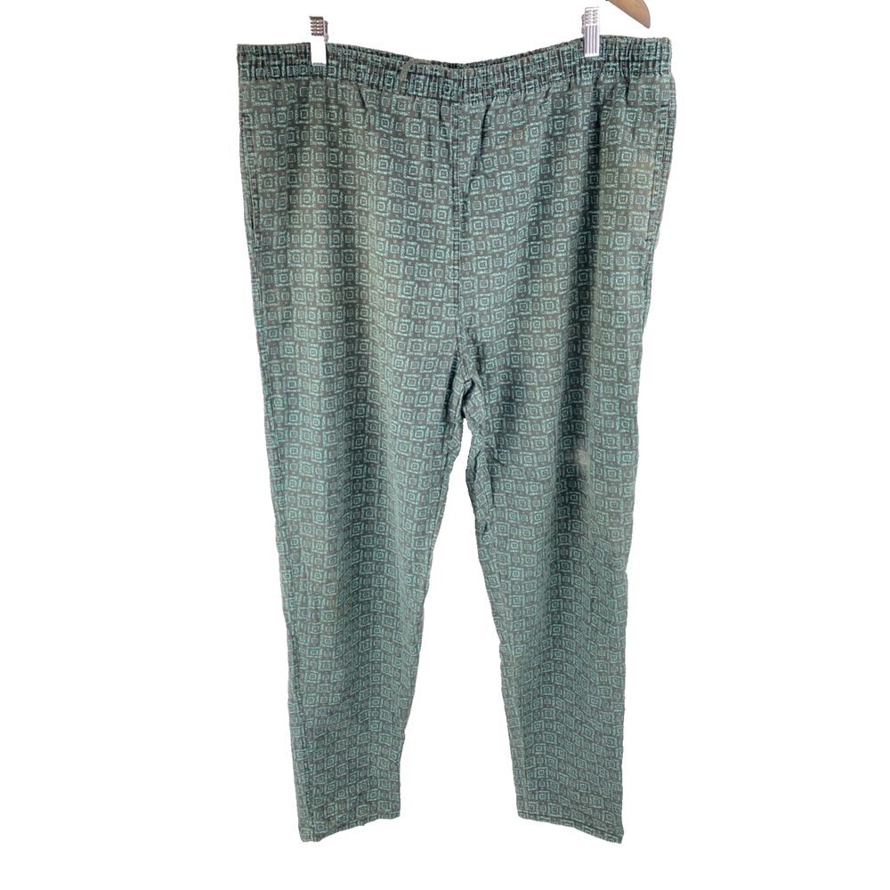 Pipeline Mens XL Vtg 80s 90s Surfing Lounge Pants Drawstring Pattern Beach Baggy
